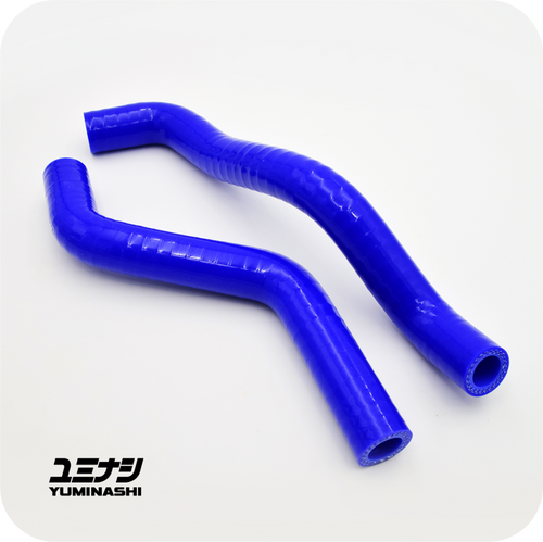 YUMINASHI RADIATOR HOSE SET SILICONE (BLUE) (CBR250R / CBR300R) (19062-KYJ-900BU)