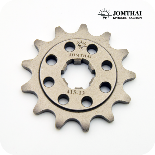 13T (#415 PITCH) JOMTHAI CHROMOLY ALLOY STEEL (SC) FRONT SPROCKET (WAVE(415) 13T.SC)