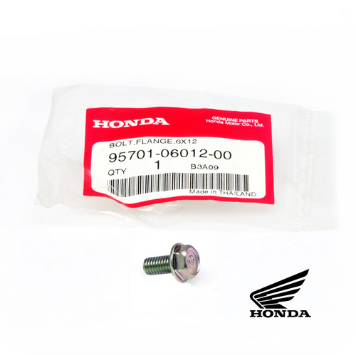 GENUINE HONDA BOLT, FLANGE, 6x12  / BOULON DE BRIDE, 6X12 (95701-06012-00)
