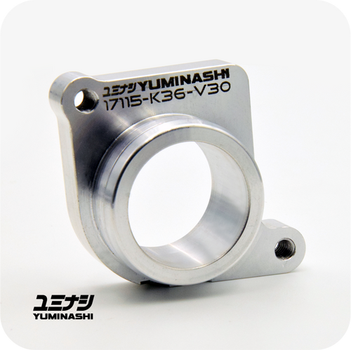 YUMINASHI 30MM CNC MANIFOLD TOP PLATE (eSP+ 125/150/160 ENGINES - PIAGGIO EUR-5 ENGINES) (17115-K36-V30)