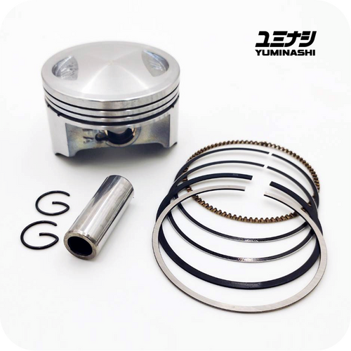 YUMINASHI 145CC (54MM/12MM PIN) LIGHT BORE PISTON SET (GROM125 EUR-5 / MONKEY125 EUR-5 /W110i 2021...) (13102-K1M-T54)