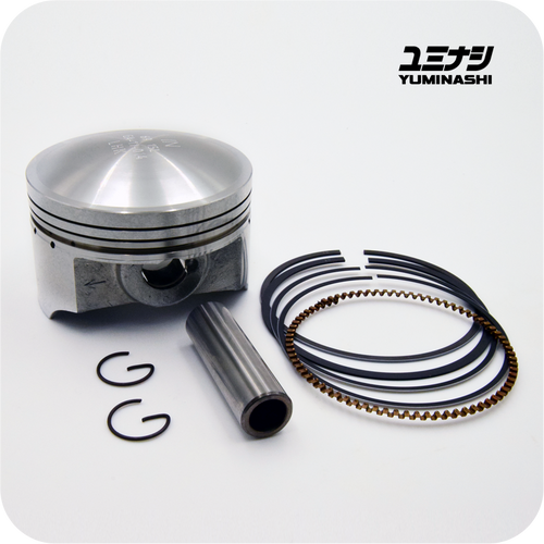 YUMINASHI 69MM 14-PIN PISTON, TUNER EDITION (SEMI-DOME) (13100-014-690B)
