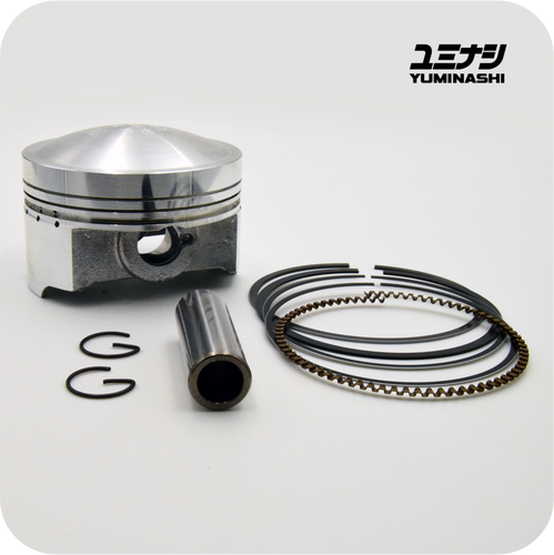 YUMINASHI 66MM 14-PIN PISTON, TUNER EDITION (SEMI-DOME) (13100-014-660B)