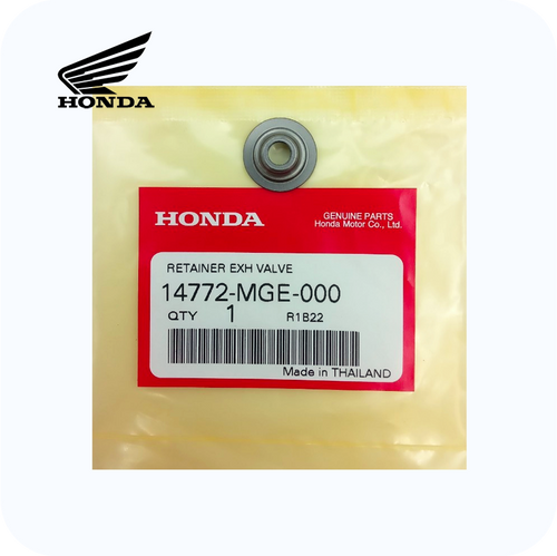 GENUINE HONDA RETAINER, EX. VALVE SPRING (14772-MGE-000)