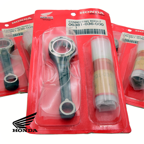 GENUINE HONDA CONNECTING ROD ASSY., NOS (6-VOLT 50CC / 65CC / 72CC ENGINES) (06381-036-000) GENUINE HONDA CONNECTING ROD ASSY., NOS (6-VOLT 50CC / 65CC / 72CC ENGINES) (06381-036-000)