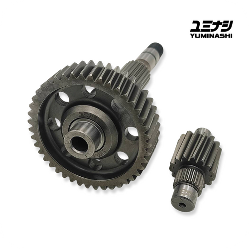 YUMINASHI | 15/43T FINAL DRIVE GEAR SET WITH SHAFT (4V 125CC/160CC eSP+ ENGINES) (23430-K1Z-1543)