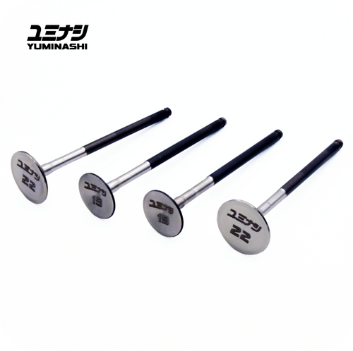 YUMINASHI 19/22MM BIMETAL STAINLESS COATED VALVE SET (14711-K40-1922S)