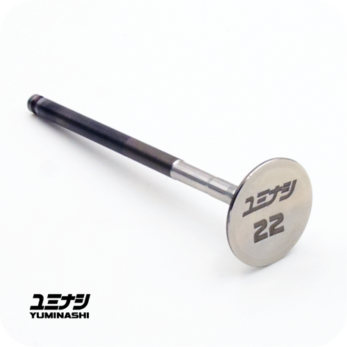 YUMINASHI 22MM BIMETAL STAINLESS COATED INTAKE VALVE (14711-K40-F22S)