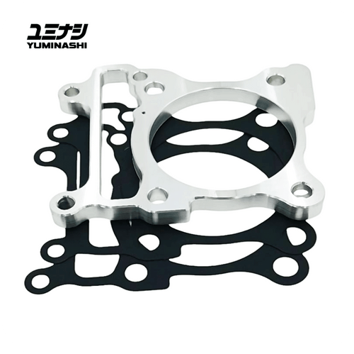 YUMINASHI 9MM ALUMINIUM SPACER GASKET SET (ADV160 - PCX125/160 - FORZA125 - 4V SH125/150...) (12191-K1N-A09S)