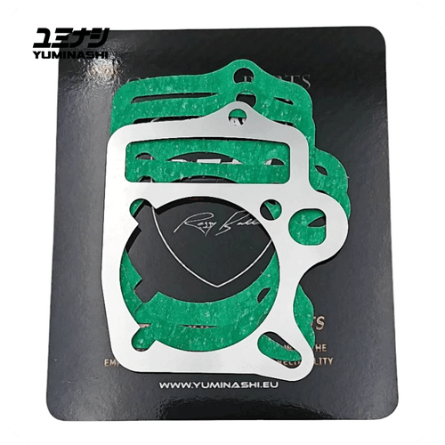 YUMINASHI 0.2MM SINGLE ALUMINIUM SPACER GASKET (Ø59MM INSIDE) (NICE110 / WAVE100 / WAVE110 / EX5 CARB.) (12191-KFL-00259S)
