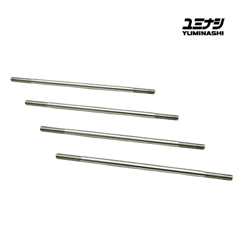 YUMINASHI M7 X 241.3 MM (9.5 INCH) STAINLESS STEEL CYLINDER STUD BOLT SET (4PCS/SET) (90031-M07-241SS)