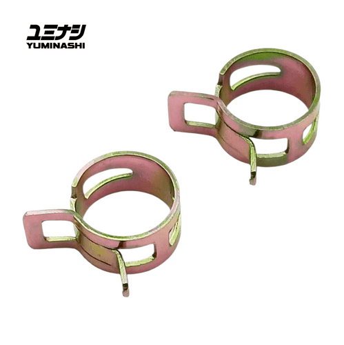 YUMINASHI 16MM GALVANIZED STAINLESS STEEL FUEL HOSE TUBE CLAMP SET (2PCS/SET) (95002-41300-16S)