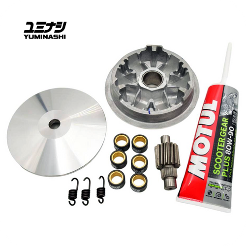 YUMINASHI EXTRA LARGE TORQUE CONTROL VARIATOR SET V2.0 (125 / 160 4V eSP+ ENGINES)) (22110-K1Z-J10XL)
