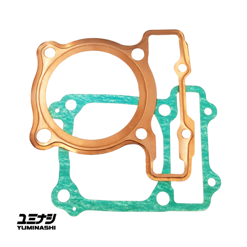 YUMINASHI | 76MM COPPER HEAD GASKET SET | AIR COOLED (DOHC CBR150R HEAD) (12252-KPP-76CS)