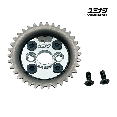 YUMINASHI 34T ADJUSTABLE CAM TIMING SPROCKET (PCX125/150 | SH125/125MODE/150 | ADV150..) (14321-KWN-900R)