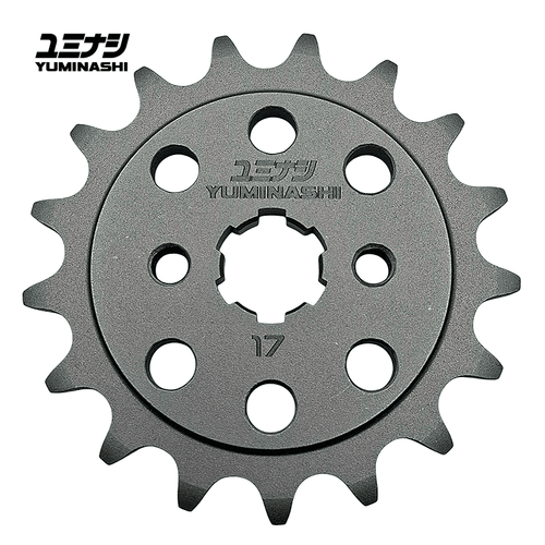 17-tooth 415 pitch high-speed front sprocket for Honda Wave 125 and Wave 110i.
