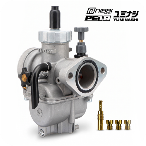 NEW NIBBI PE19FL SILVER | FLANGE CARBURETTOR & PORTING SET (NAVI110) 