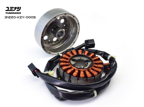 YUMINASHI STATOR & FLYWHEEL COMBO SH150i ABS / PCX150 (31220-KZY-000S) YUMINASHI STATOR & FLYWHEEL COMBO SH150i ABS / PCX150 (31220-KZY-000S)