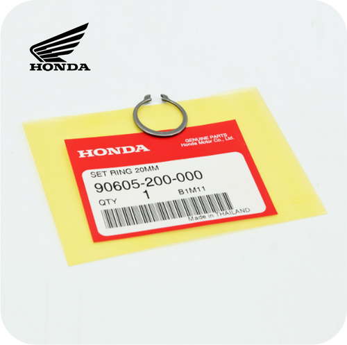 GENUINE HONDA SET-RING (20MM)(MSX125 / GROM125) (90605-200-000)