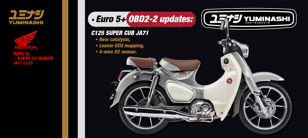 C125 SUPER CUB JA71 EURO5+ (YUMINASHI)