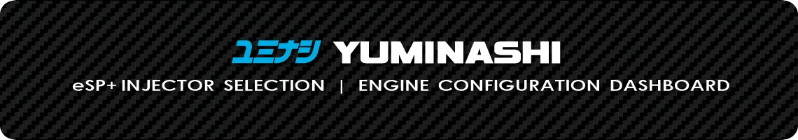 YUMINASHI eSP+ INJECTOR SELECTION DASHBOARD