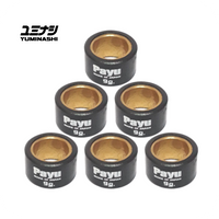 PAYU 9 GR. ROLLER WEIGHT SET (Ø20x12) (6PCS/SET) (AEROX - NMAX - NOUVO125/135) (22123-ARX-009)