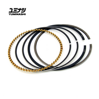 YUMINASHI 57MM YUMINASHI PISTON RING SET (HARD CHROMIUM PLATING) (13011-000-570)