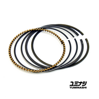 56.25 YUMINASHI PISTON RING SET (HARD CHROMIUM PLATING) (13011-000-5625)