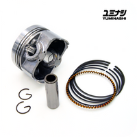 YUMINASHI 55MM 13-PIN PISTON, TUNER EDITION (SEMI-DOME) (13100-013-550B)