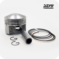 YUMINASHI 53MM 13-PIN PISTON, TUNER EDITION (SEMI-DOME) (13100-013-530B)