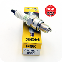 GENUINE NGK PLATINUM G-POWER SPARK PLUG (SHORT ELECTRODE) (CR7HGP)