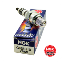 GENUINE NGK IRIDIUM NGK SPARK PLUG / GENUINE JAPAN (SHORT NON-PROJECTED ELECTRODE) (CR8HIX)