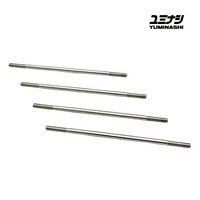 YUMINASHI M7 X 266.7 MM (10.5 INCH) STAINLESS STEEL CYLINDER STUD BOLT SET (4PCS/SET) (90031-M07-266SS)