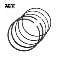 YUMINASHI 67MM YUMINASHI PISTON RING SET (0.8X0.8X1.5MM | HARD CHROMIUM PLATING) (13011-000-670)