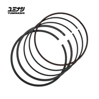 YUMINASHI 68MM YUMINASHI PISTON RING SET (0.8X0.8X1.5MM | HARD CHROMIUM PLATING) (13011-000-680)