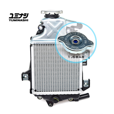 104160ge Radiator RADIATOR SET WITH 1.6 BAR RADIATOR CAP (19100-K40-160)