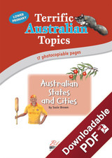 Terrific Australian Topics - Australian States and Cities - LP