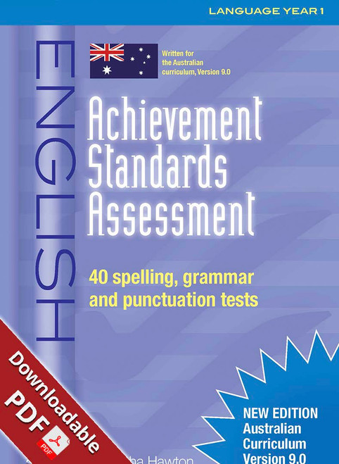 Achievement Standards Assessment: English - Language  Year 1