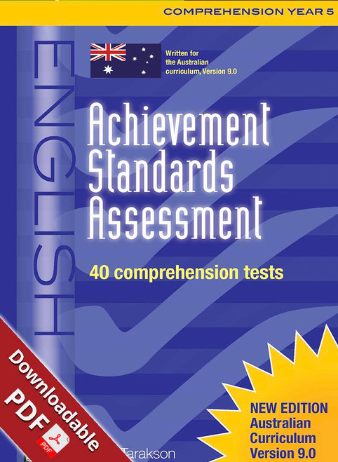 Achievement Standards Assessment: English - Comprehension  Year 5