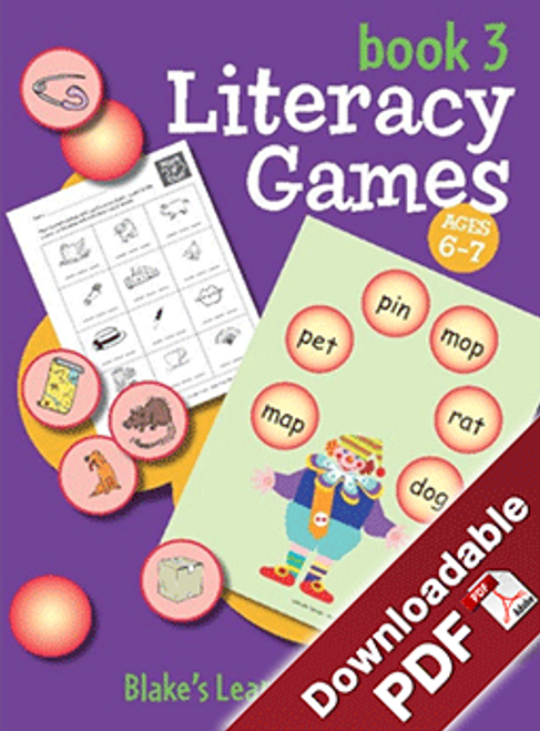 Blake's Learning Centres Literacy Games Book 3