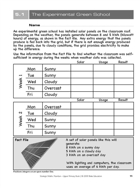 Strategic Math Series Strategic Maths: Number Upper Primary Book 2 - Blake Education