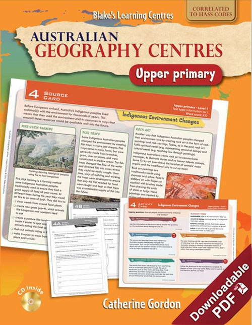 Blake's Learning Centres: Australian Geography Centres UP