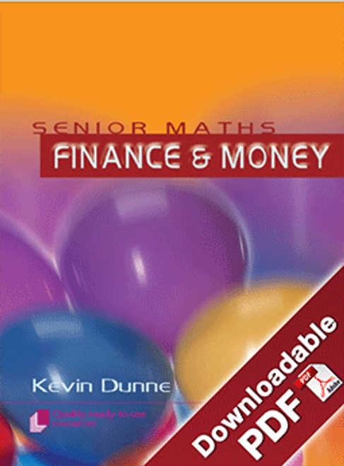 Senior Maths - Money & Finance