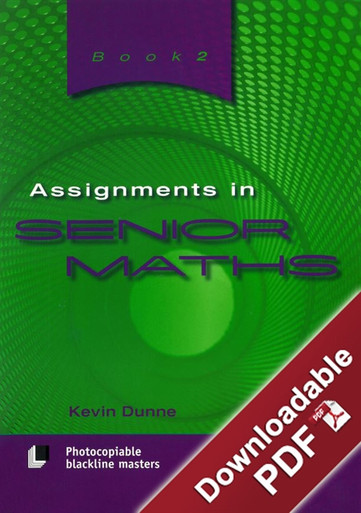 Assignments in Senior Maths - Book 2 | Blake Education