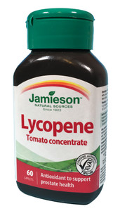 Jamieson Lycopene 10 mg Tomato Concentrate - 60 Caplets Jamieson Lycopene 10 mg Tomato Concentrate - 60 Caplets