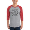 Vintage Torch 3/4 Sleeve Raglan Rhirt