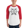 Vintage Torch 3/4 Sleeve Raglan Rhirt