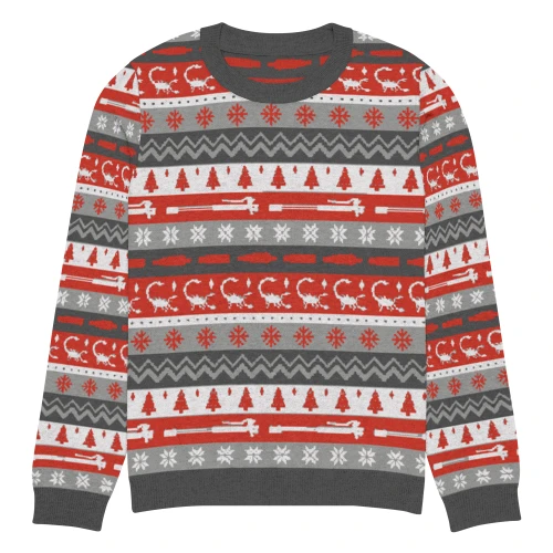 Knitted Holiday Sweater