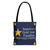 Gold Star Relaxed Tote Bag