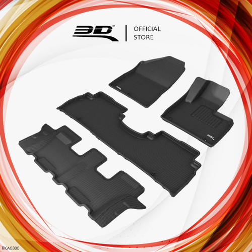 3D MAXpider KAGU Floor Liner for KIA Sorento 7Seats (UM)